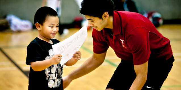 Mentoring at the Tong Louie Family YMCA